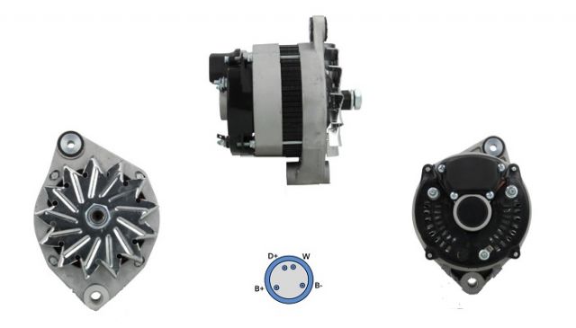 ALTERNADOR VOLVO PENTA 24V 55A AISLADO